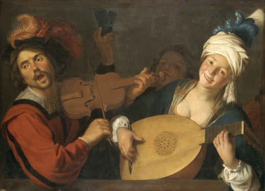 Gerard van Honthorst - The Singers